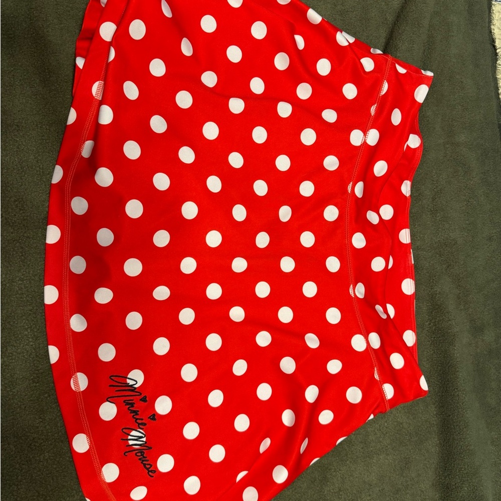 Disney Red and White Polka Dot women skort - Picture 4 of 4